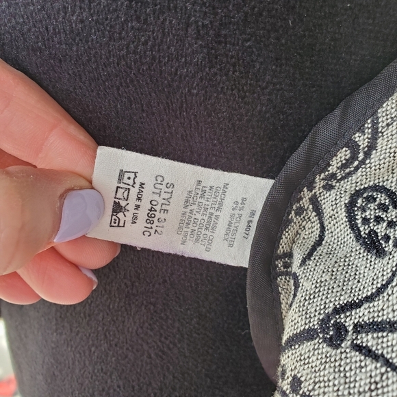 CAbi Eliza Tapestry Brocade Embroidered Black and Cream Jacket Blazer Size 2 EUC - Picture 10 of 16